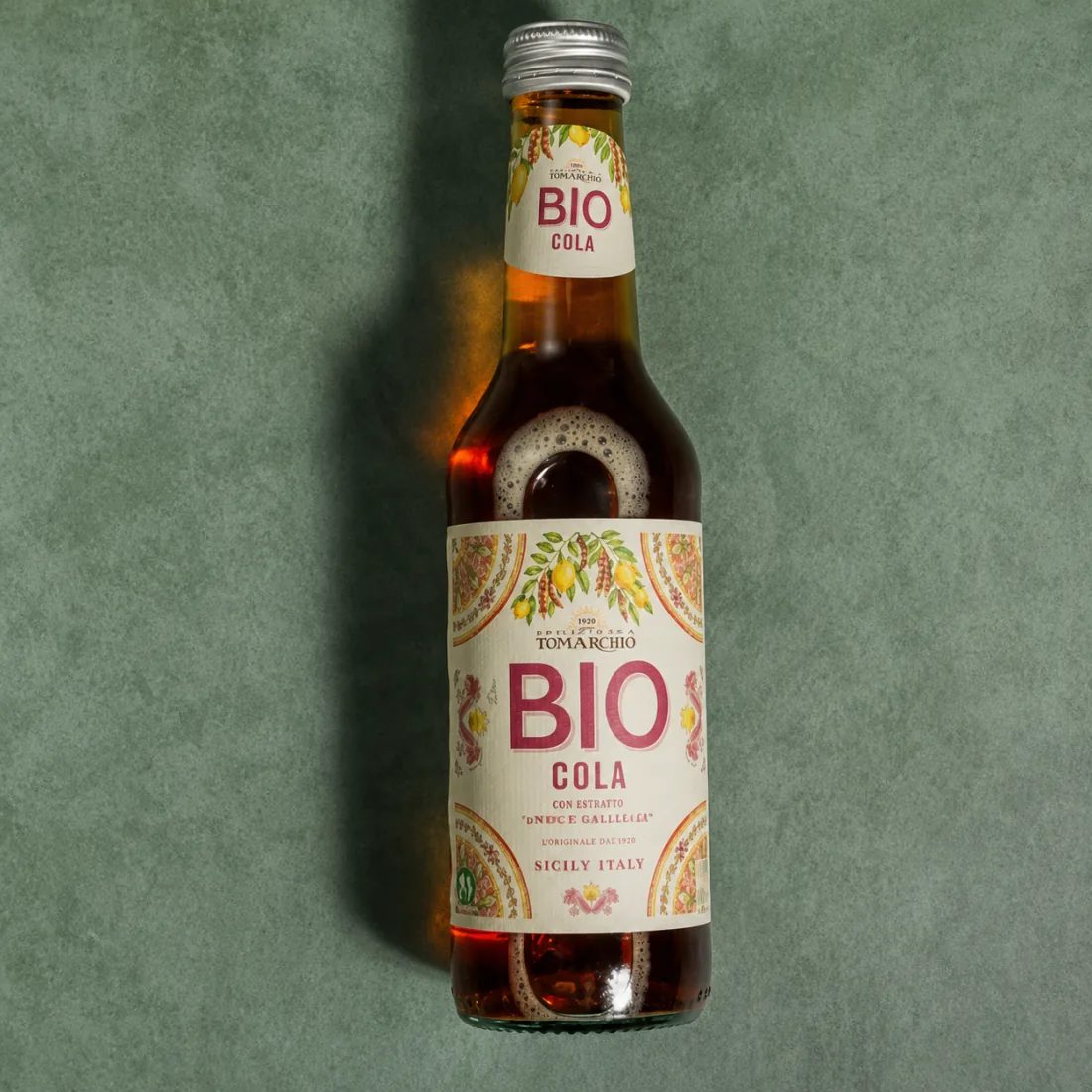 Bouteille de cola bio Tomarchio 33 cl