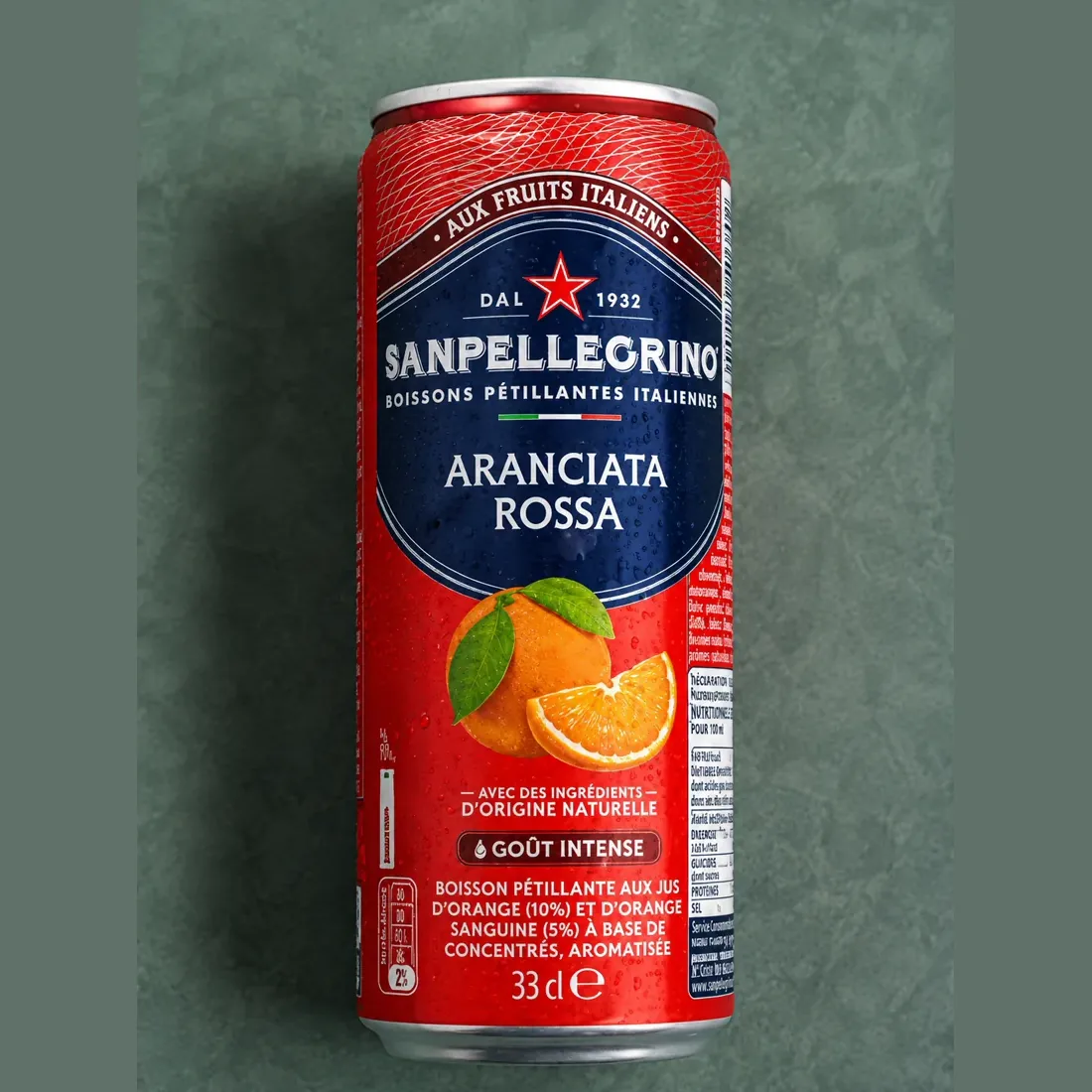 Canette San Pellegrino Aranciata Rossa 33 cl