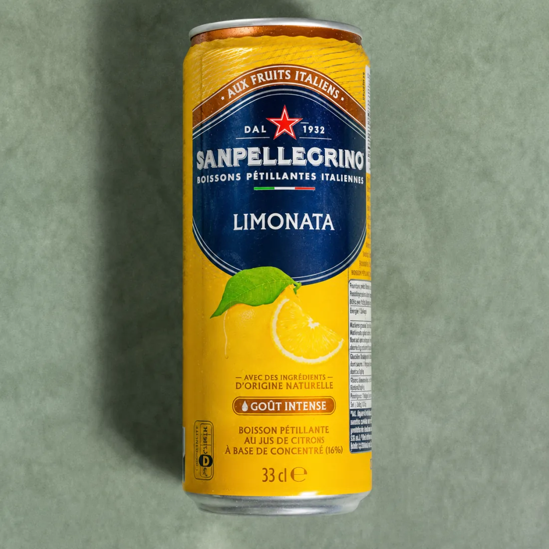 Canette San Pellegrino Limonata 33 cl